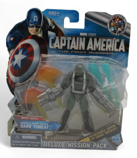 Close-up of Hydra Soldier action figure showcasing detachable armor and missile launchers