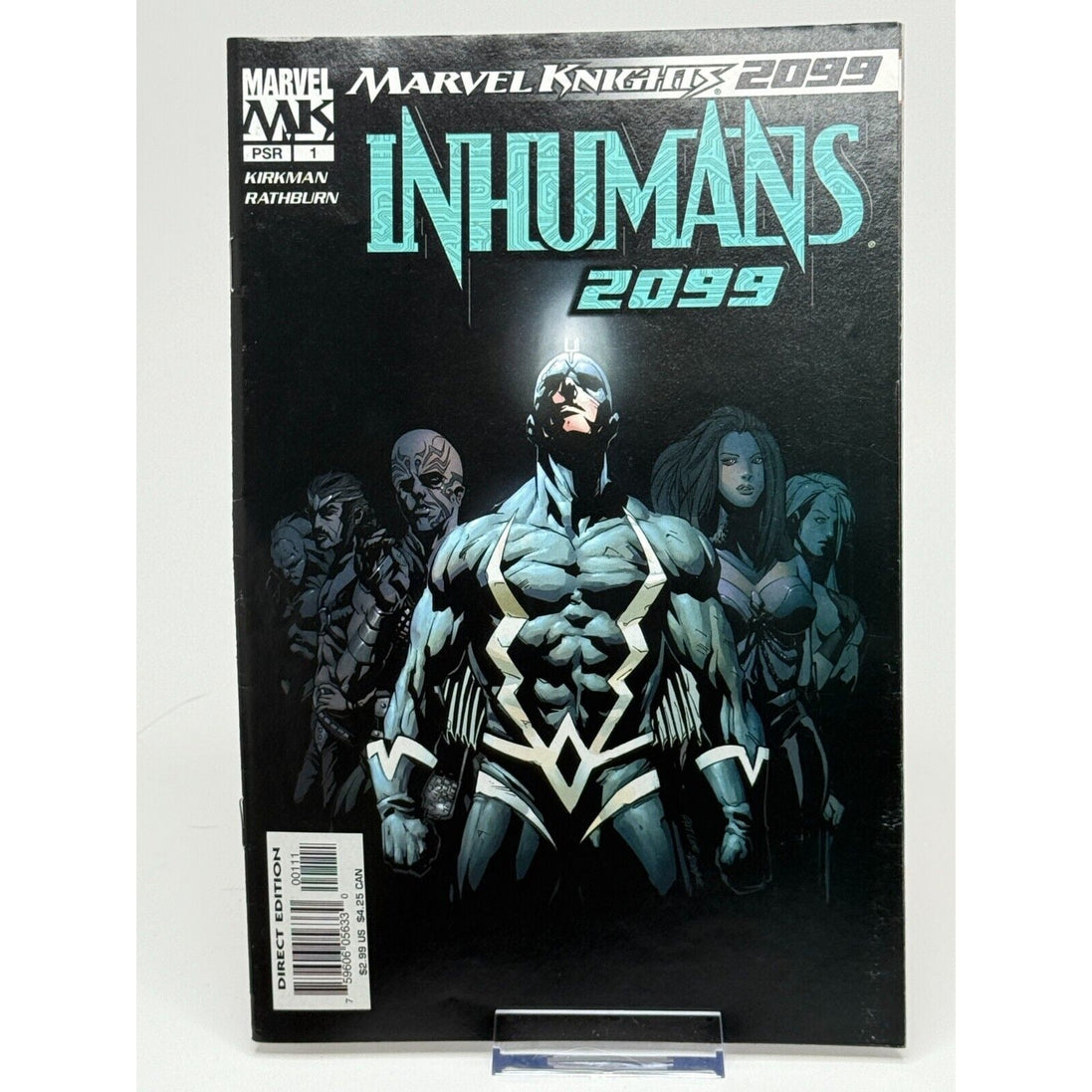 Cover of Marvel Knights Inhumans 2099 #1 comic by Robert Kirkman, 2004 edition