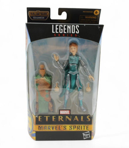 Sprite action figure from Marvel Legends Eternals series in packaging