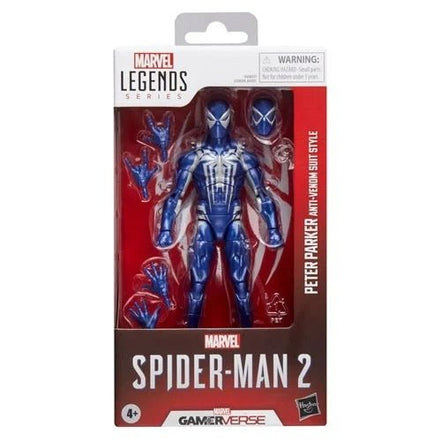 Marvel Legends Spider-Man 2 Peter Parker action figure with accessories