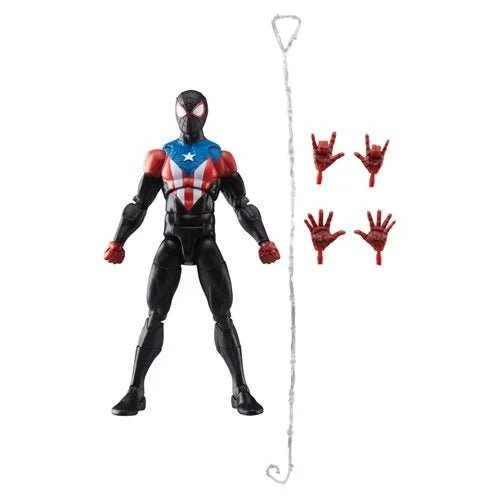 Marvel Legends Spider-Man 2 action figures battling Venom