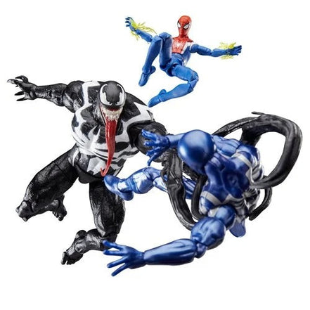 Marvel Legends Spider-Man Gamerverse action figures in various poses