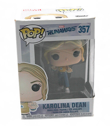 Marvel Runaways Karolina Dean Funko Pop Vinyl Figure in box