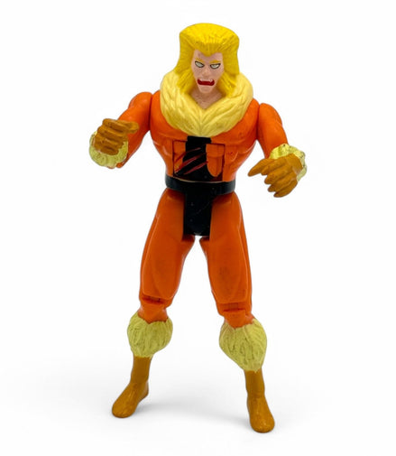 Marvel X-Men Sabretooth 1993 Toy Biz action figure front view