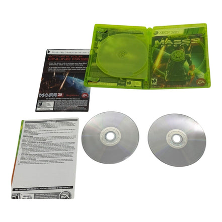 Mass Effect 3 Xbox 360 game case with cover art
