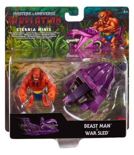 Masters of the Universe Revelation Minis Vehicle Pack - Select Vehicle(s)ToyShnipAction & Toy FiguresBeast Man and War SledShopify CollectiveToyShnip1