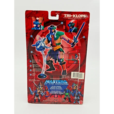 Back of packaging showing Tri-Klops figure and accessories