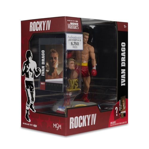 McFarlane Toys Movie Maniacs Limited Edition 6 - Inch Scale Posed Figure - Select Figure(s)ToyShnipAction & Toy FiguresIvan Drago (Rocky IV)Shopify CollectiveToyShnip42