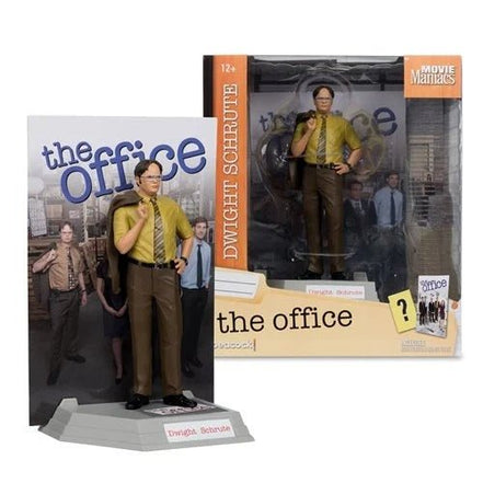 McFarlane Toys Movie Maniacs Limited Edition 6 - Inch Scale Posed Figure - Select Figure(s)ToyShnipAction & Toy FiguresDwight Schrute - The OfficeShopify CollectiveToyShnip70