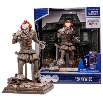 McFarlane Toys Movie Maniacs Limited Edition 6 - Inch Scale Posed Figure - Select Figure(s)ToyShnipAction & Toy FiguresIt Chapter Two PennywiseShopify CollectiveToyShnip18