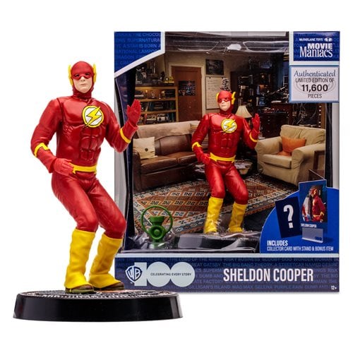 McFarlane Toys Movie Maniacs Limited Edition 6 - Inch Scale Posed Figure - Select Figure(s)ToyShnipAction & Toy FiguresThe Big Bang Theory Sheldon CooperShopify CollectiveToyShnip5