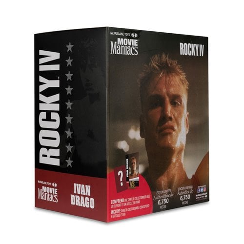 McFarlane Toys Movie Maniacs Limited Edition 6 - Inch Scale Posed Figure - Select Figure(s)ToyShnipAction & Toy FiguresIvan Drago (Rocky IV)Shopify CollectiveToyShnip41