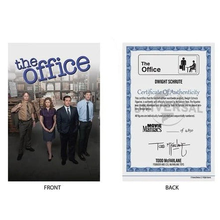 McFarlane Toys Movie Maniacs Limited Edition 6 - Inch Scale Posed Figure - Select Figure(s)ToyShnipAction & Toy FiguresDwight Schrute - The OfficeShopify CollectiveToyShnip72