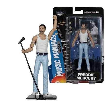 McFarlane Toys Music Maniacs 6 - Inch Scale Action Figure - Select Figure(s)ToyShnipAction & Toy FiguresFreddie Mercury (Queen)Shopify CollectiveToyShnip26