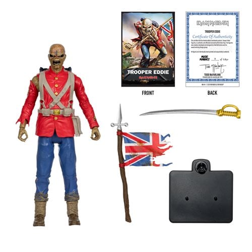 McFarlane Toys Music Maniacs 6 - Inch Scale Action Figure - Select Figure(s)ToyShnipAction & Toy FiguresIron Maiden Trooper EddieShopify CollectiveToyShnip4