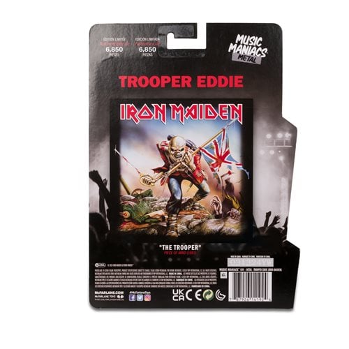 McFarlane Toys Music Maniacs 6 - Inch Scale Action Figure - Select Figure(s)ToyShnipAction & Toy FiguresIron Maiden Trooper EddieShopify CollectiveToyShnip11