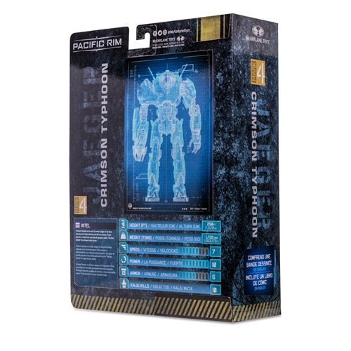 McFarlane Toys Pacific Rim Jaeger Wave 1 4 - Inch Scale Action Figure with Comic Book - Select Figure(s)ToyShnipAction & Toy FiguresCrimson TyphoonShopify CollectiveToyShnip26