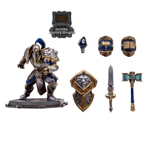 McFarlane Toys World of Warcraft 1:12 Posed Figure - Select Figure(s) - Flip Side CollectiblesAction & Toy FiguresToyShnipHuman Paladin Warrior (Common)