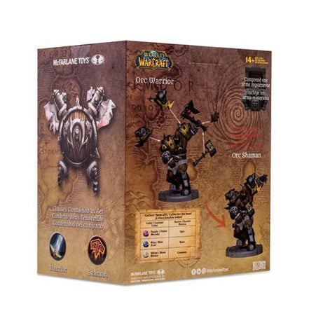 McFarlane Toys World of Warcraft 1:12 Posed Figure - Select Figure(s) - Flip Side CollectiblesAction & Toy FiguresToyShnipOrc Shaman Warrior (Epic)