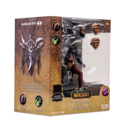 McFarlane Toys World of Warcraft 1:12 Posed Figure - Select Figure(s) - Flip Side CollectiblesAction & Toy FiguresToyShnipHuman Paladin Warrior (Epic)