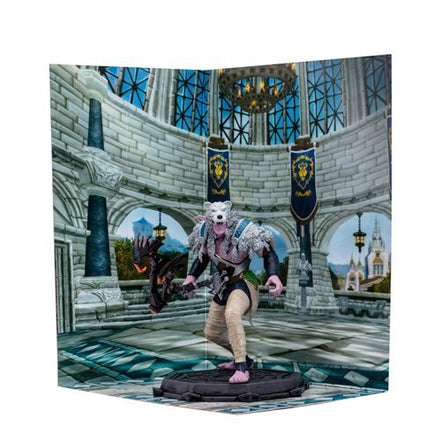 McFarlane Toys World of Warcraft 1:12 Posed Figure - Select Figure(s) - Flip Side CollectiblesAction & Toy FiguresToyShnipHuman Paladin Warrior (Common)