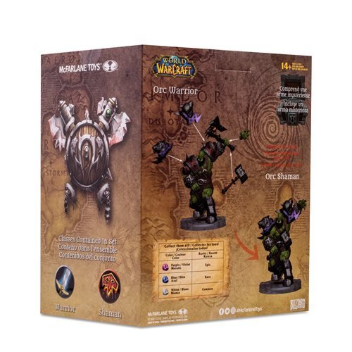 McFarlane Toys World of Warcraft 1:12 Posed Figure - Select Figure(s) - Flip Side CollectiblesAction & Toy FiguresToyShnipElf Druid Rogue (Common)