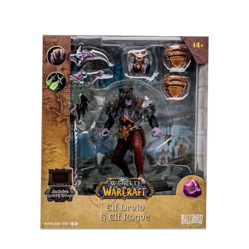 McFarlane Toys World of Warcraft 1:12 Posed Figure - Select Figure(s) - Flip Side CollectiblesAction & Toy FiguresToyShnipHuman Paladin Warrior (Epic)