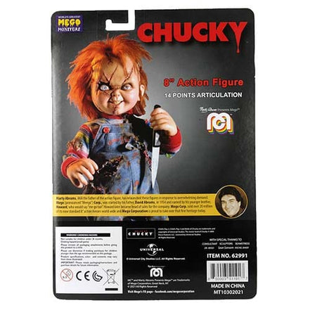 Mego Action Figure 8 Inch Chucky - Select Figure(s) - Flip Side CollectiblesAction & Toy FiguresToyShnipChucky (packaging may vary)