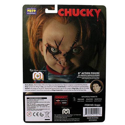 Mego Action Figure 8 Inch Chucky - Select Figure(s) - Flip Side CollectiblesAction & Toy FiguresToyShnipChucky (packaging may vary)