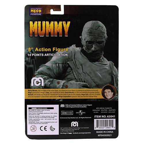 Mego Action Figure 8 Inch - Universal - Select Figure(s) - Flip Side CollectiblesAction & Toy FiguresToyShnipMummy