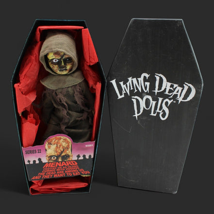 Menard Zombie Doll in a coffin box from Living Dead Dolls Series 22