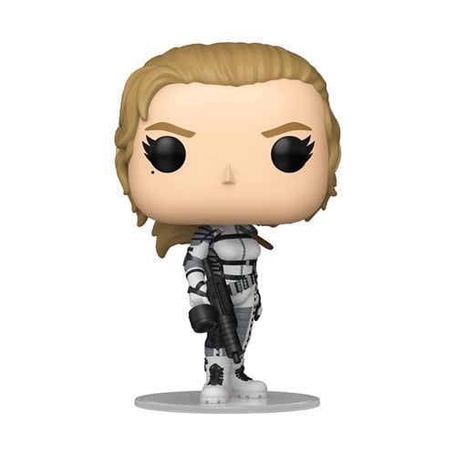 Close-up of Funko Pop! Naked Snake figure