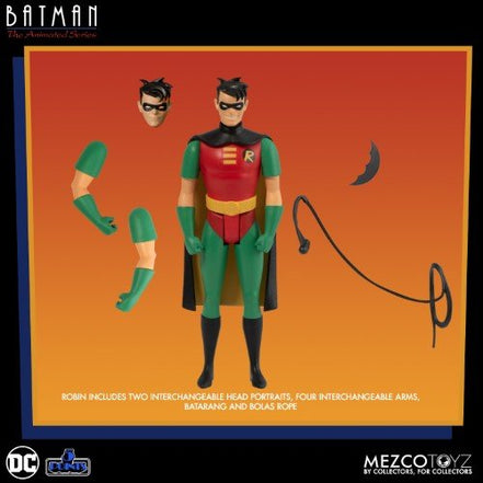 Batmobile features from Mezco Toyz's DC Batman: The Animated Series