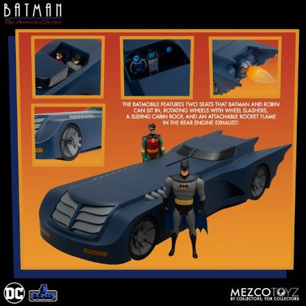 Batman action figure from Mezco Toyz's DC Batman: The Animated Series