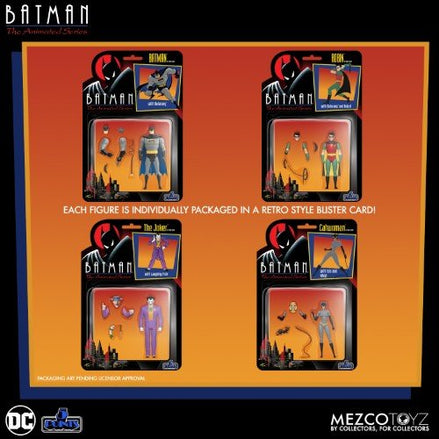 Catwoman action figure from Mezco Toyz's DC Batman: The Animated Series