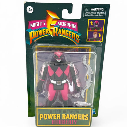 Mighty Morphin Power Rangers Pink Ranger Kimberly action figure in packaging