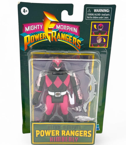 Mighty Morphin Power Rangers Pink Ranger Kimberly action figure in packaging