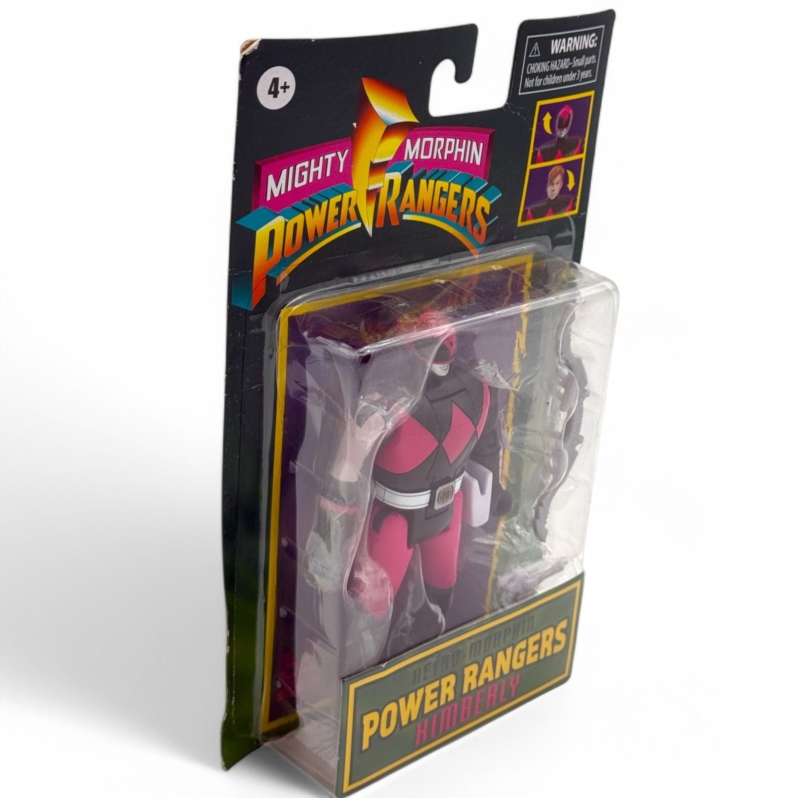 Mighty Morphin Power Rangers Pink Ranger Kimberly action figure in packaging