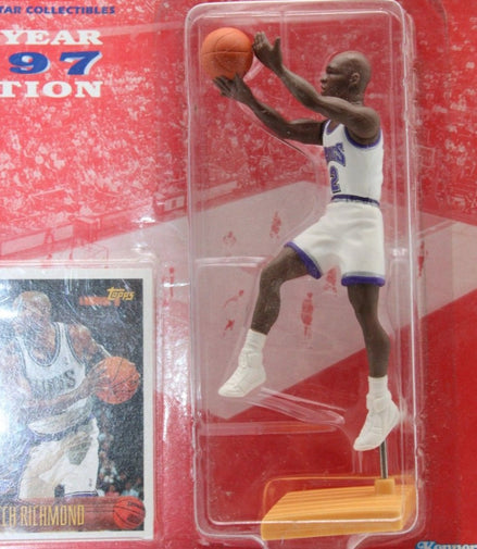 Back of the Starting Lineup packaging showing NBA team logos