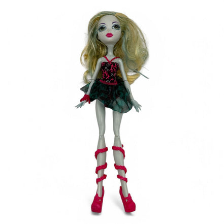 Monster High Lagoona Blue Dance Class Doll with blonde hair and pink heels