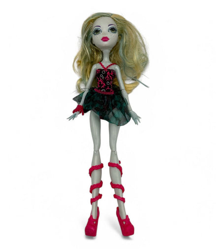Monster High Lagoona Blue Dance Class Doll with blonde hair and pink heels