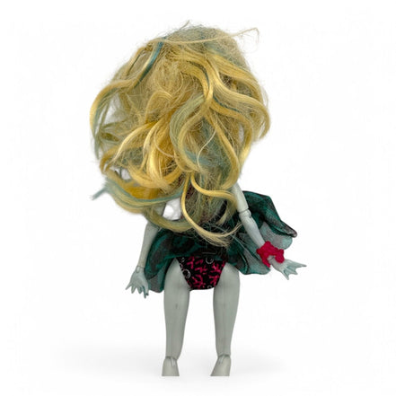 Back view of Lagoona Blue Doll's hair and outfit