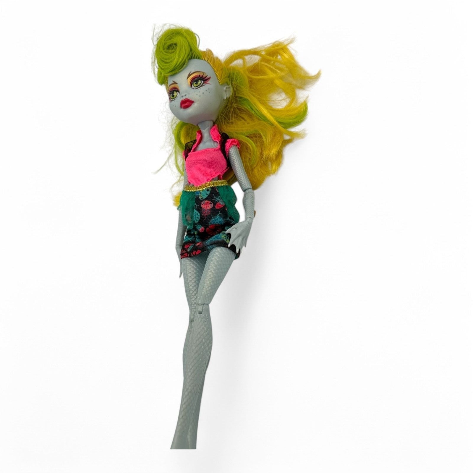 Monster High Lagoonafire Doll with articulated limbs and vibrant colors