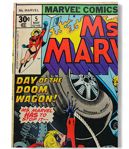Ms. Marvel 5 May 1977 Classic Comic Adventure – 1977 edition - Flip Side CollectiblesComicMarvel
