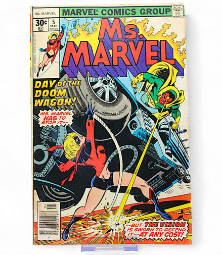 Ms. Marvel 5 May 1977 Classic Comic Adventure – 1977 edition - Flip Side CollectiblesComicMarvel