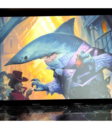MTG Art Series card featuring Loan Shark by Wayne Reynolds