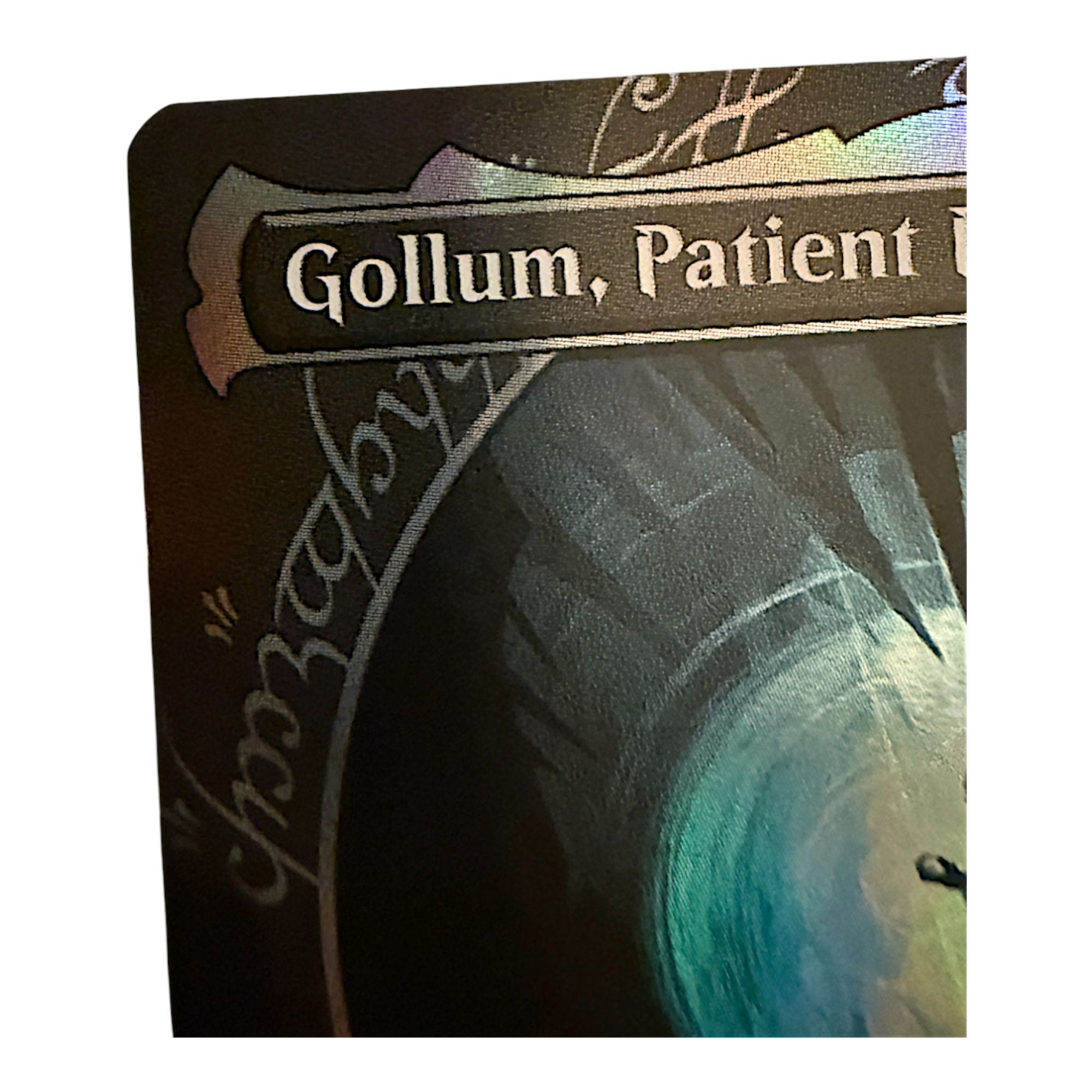 Close-up of the Gollum Patient Plotter card name and artwork.