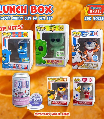 Mystery Grail Lunchbox – funko pop – funko soda – collectibles - Flip Side CollectiblesMystery BoxMystery Grail
