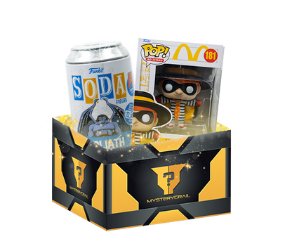 Mystery Grail Lunchbox with Funko Pop and Soda