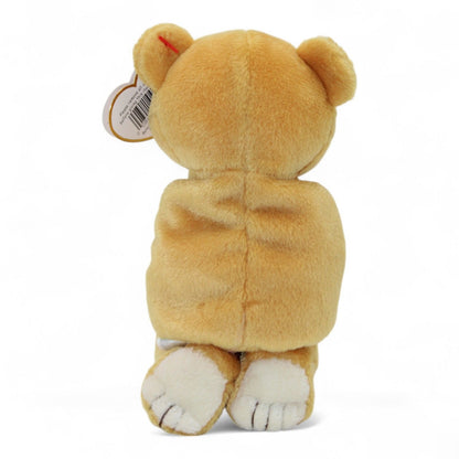 Ty Beanie Baby Hope Praying Bear Plush Toy 1998 Soft Collectible Tan Stuffed Animal 7"